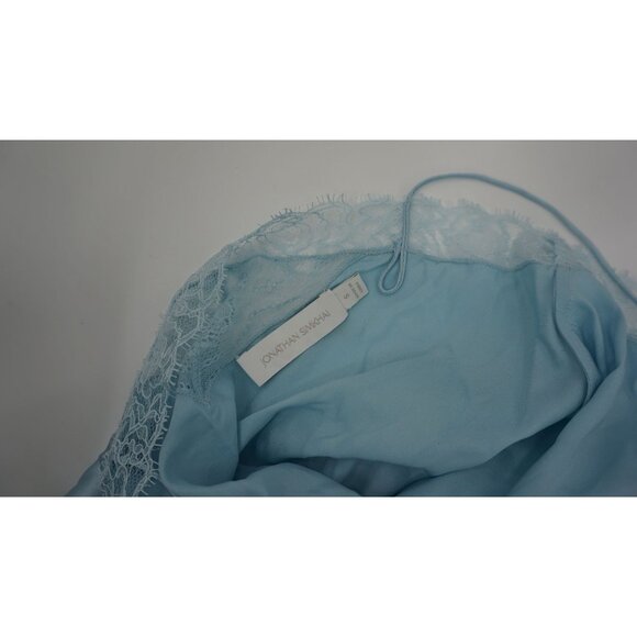 Jonathan Simkhai NightNight Blue Lingerie Top Small - Picture 6 of 6